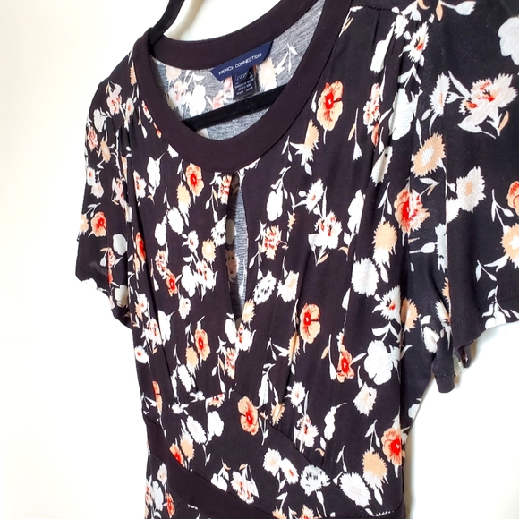 French Connection keyhole dress, size 8 - Picture 3 of 6